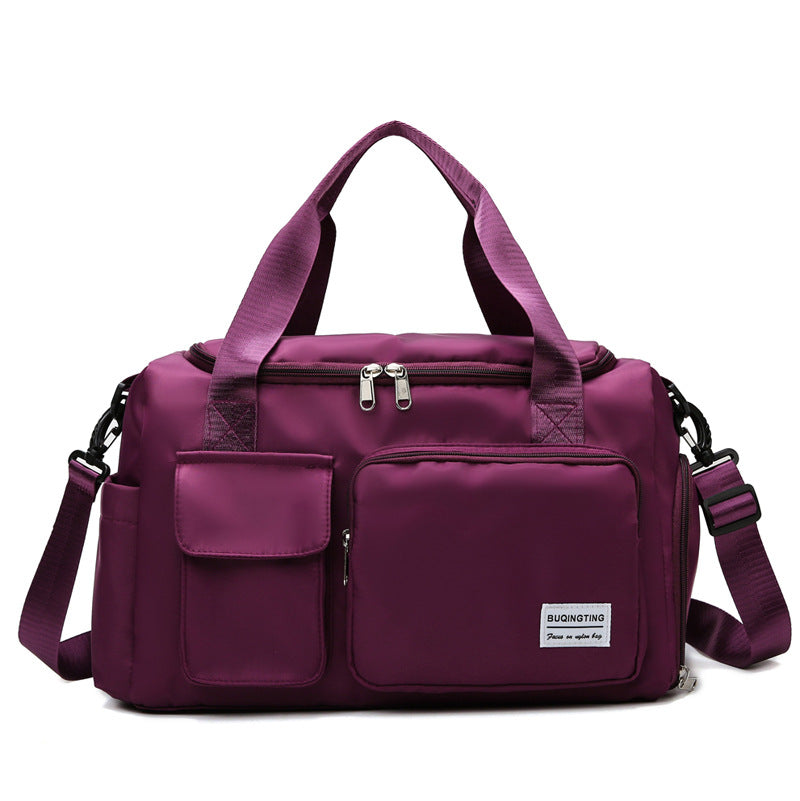 Oxford cloth tote/shoulder travel bag