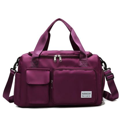 Oxford cloth tote/shoulder travel bag