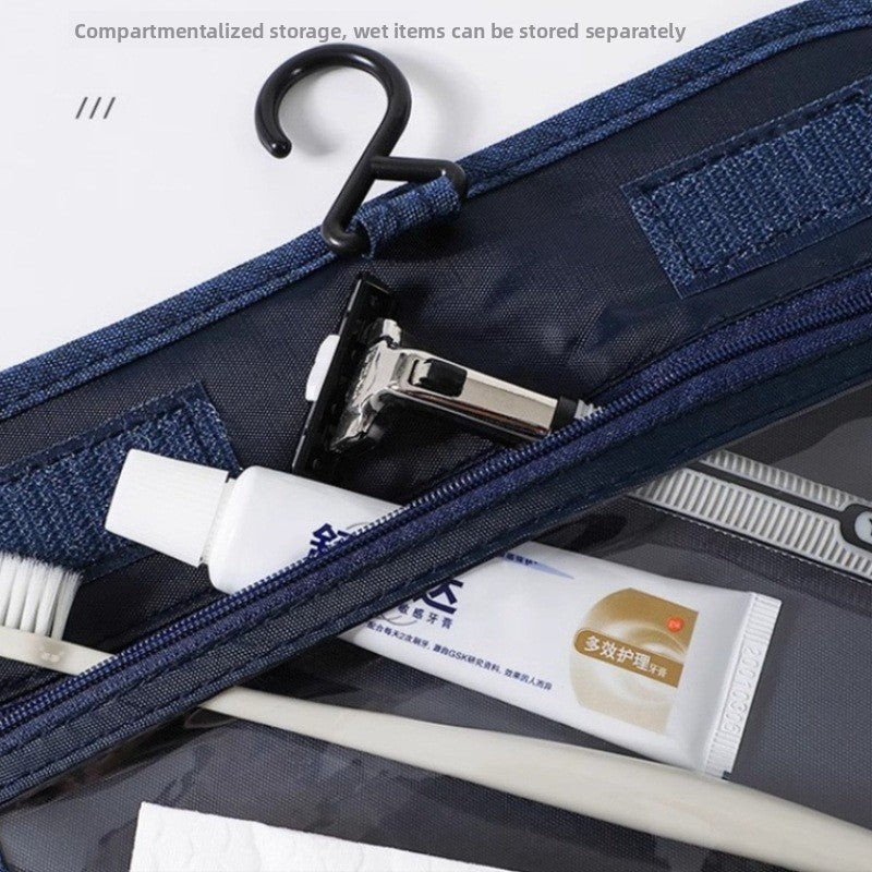 Oxford Cloth Travel Toiletry Bag