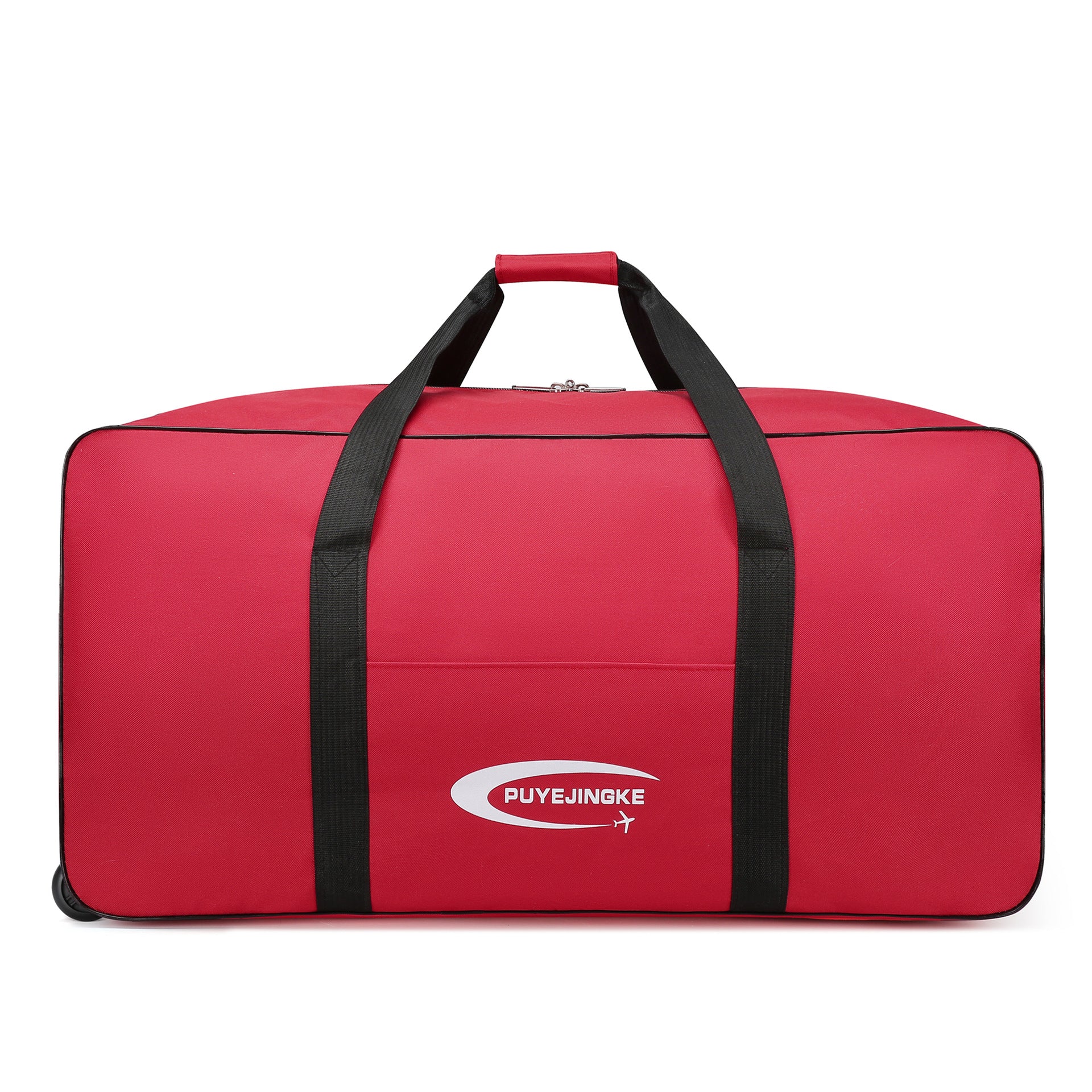 Oxford cloth wheeled folding travel bag for moving and studying abroad luggage bag