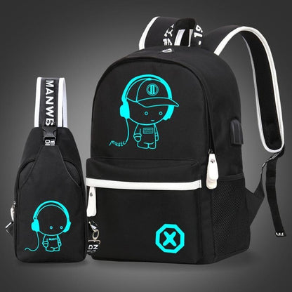 Oxford fabric backpack