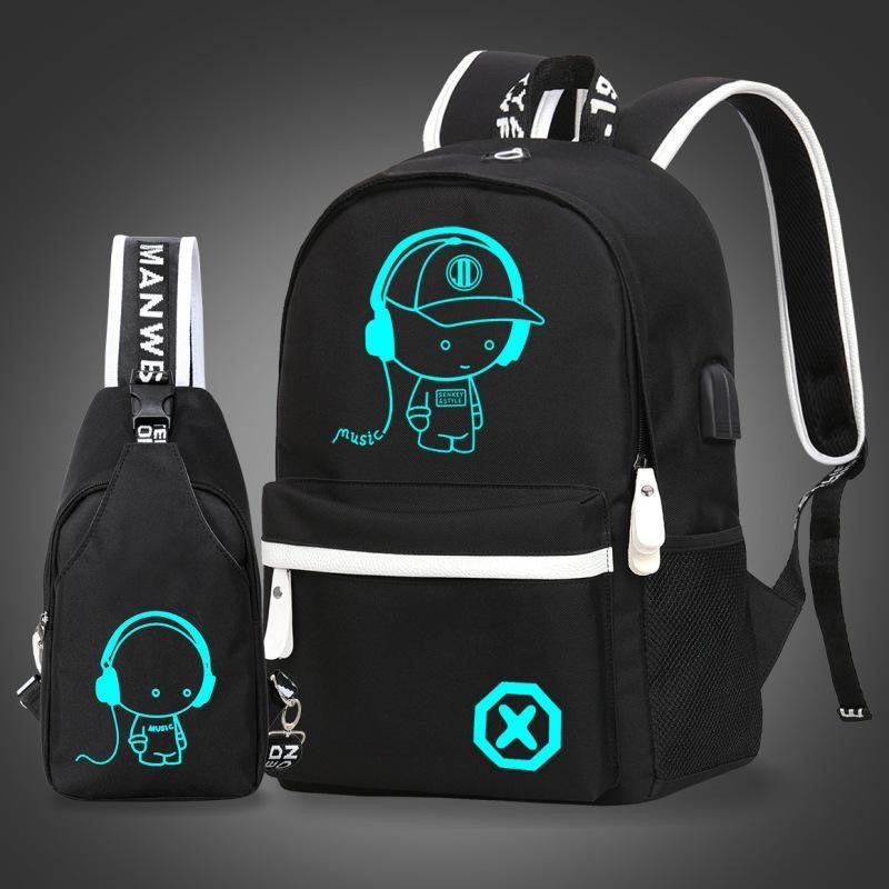 Oxford fabric backpack
