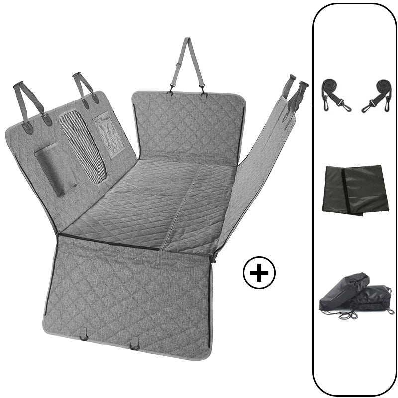 Oxford fabric waterproof car dog seat cushion