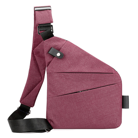 Oxford Mens Chest Bag Crossbody Shoulder Bag