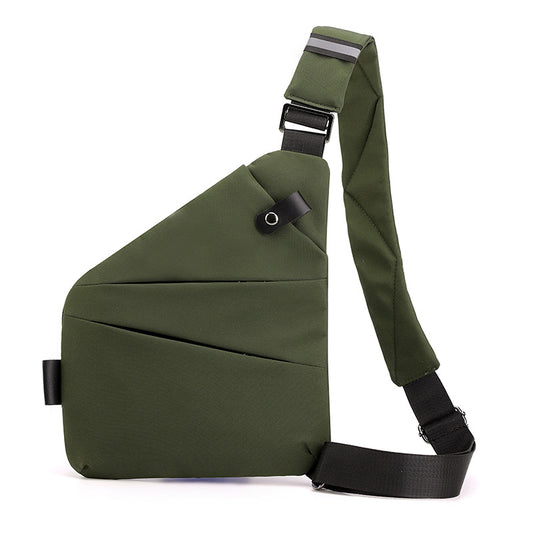 Oxford Mens Chest Bag Crossbody Shoulder Bag