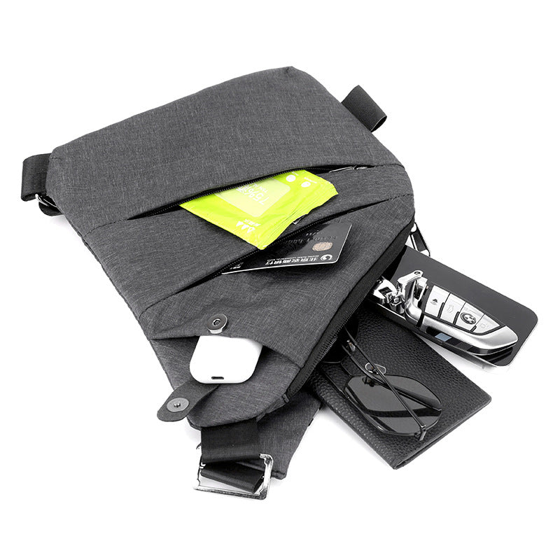 Oxford Mens Chest Bag Crossbody Shoulder Bag
