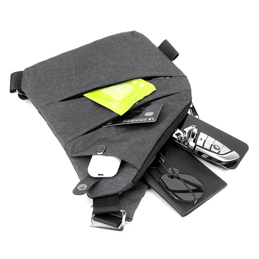Oxford Mens Chest Bag Crossbody Shoulder Bag