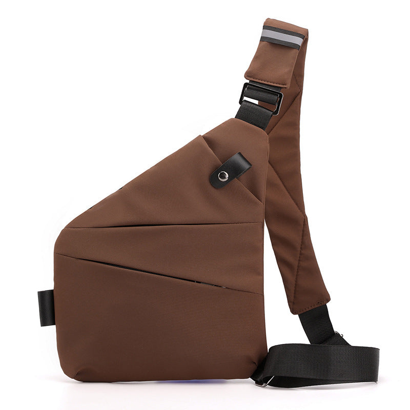 Oxford Mens Chest Bag Crossbody Shoulder Bag