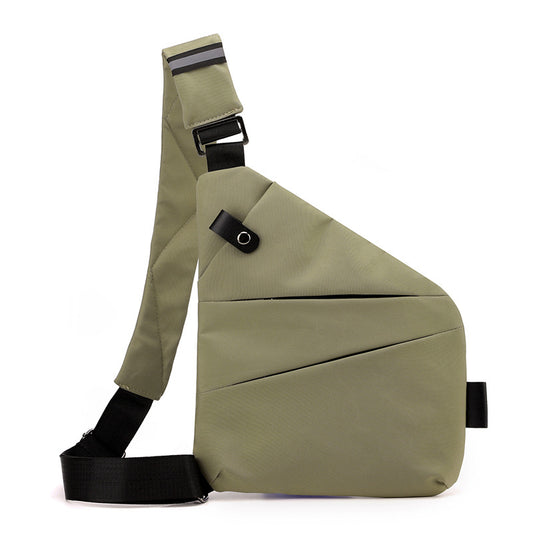 Oxford Mens Chest Bag Crossbody Shoulder Bag