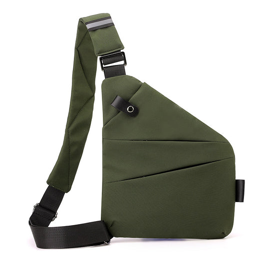 Oxford Mens Chest Bag Crossbody Shoulder Bag