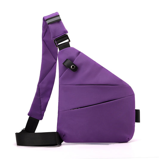 Oxford Mens Chest Bag Crossbody Shoulder Bag