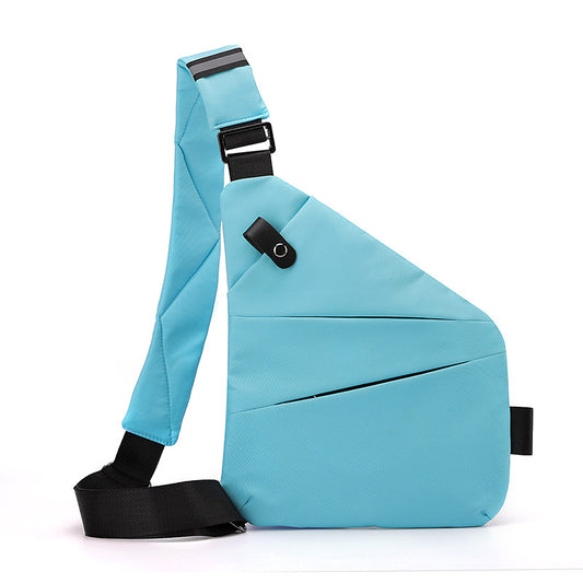 Oxford Mens Chest Bag Crossbody Shoulder Bag