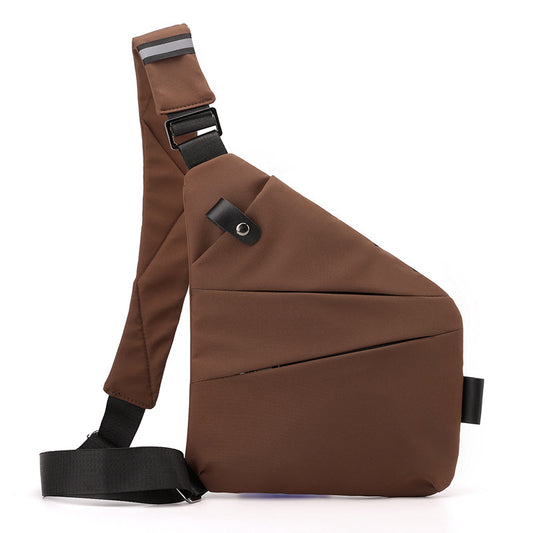 Oxford Mens Chest Bag Crossbody Shoulder Bag