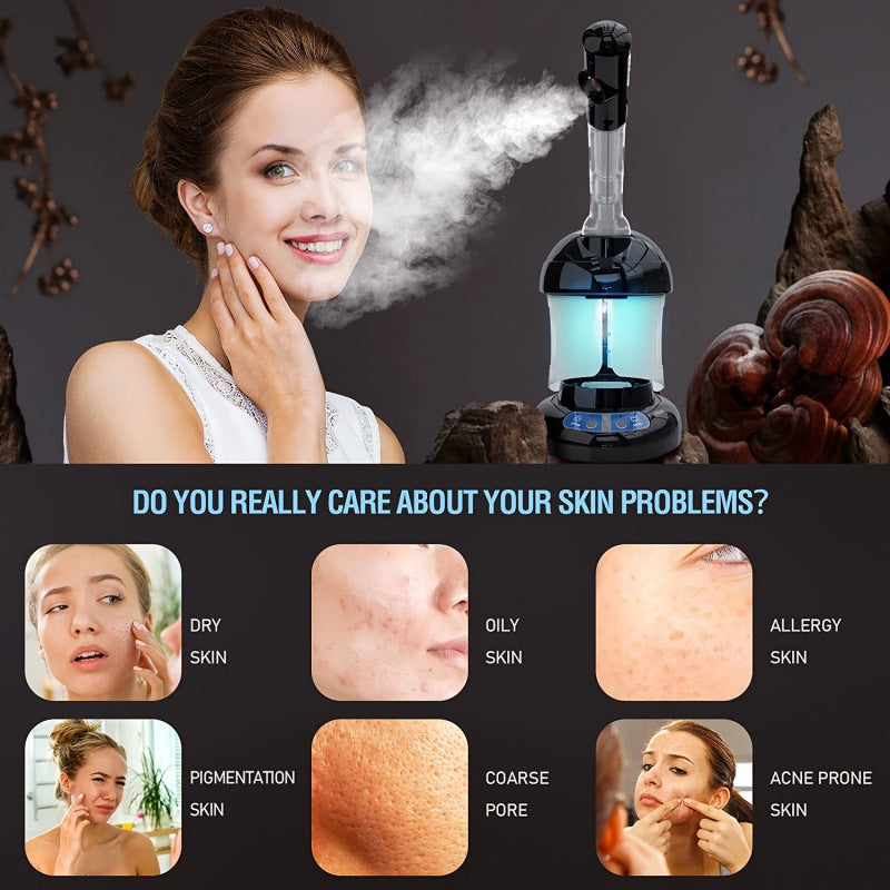 Ozone Facial Steamer with Retractable Arm