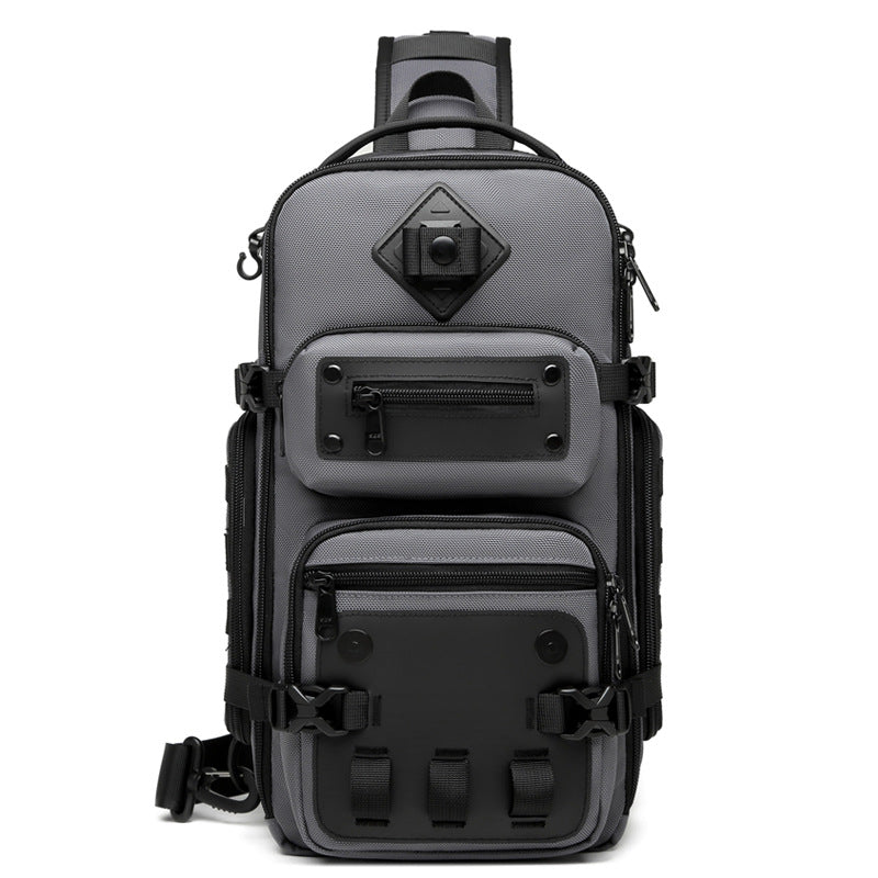 Ozuko Tactical Chest Bag for Men Outdoor Waterproof Crossbody Shoulder Bag