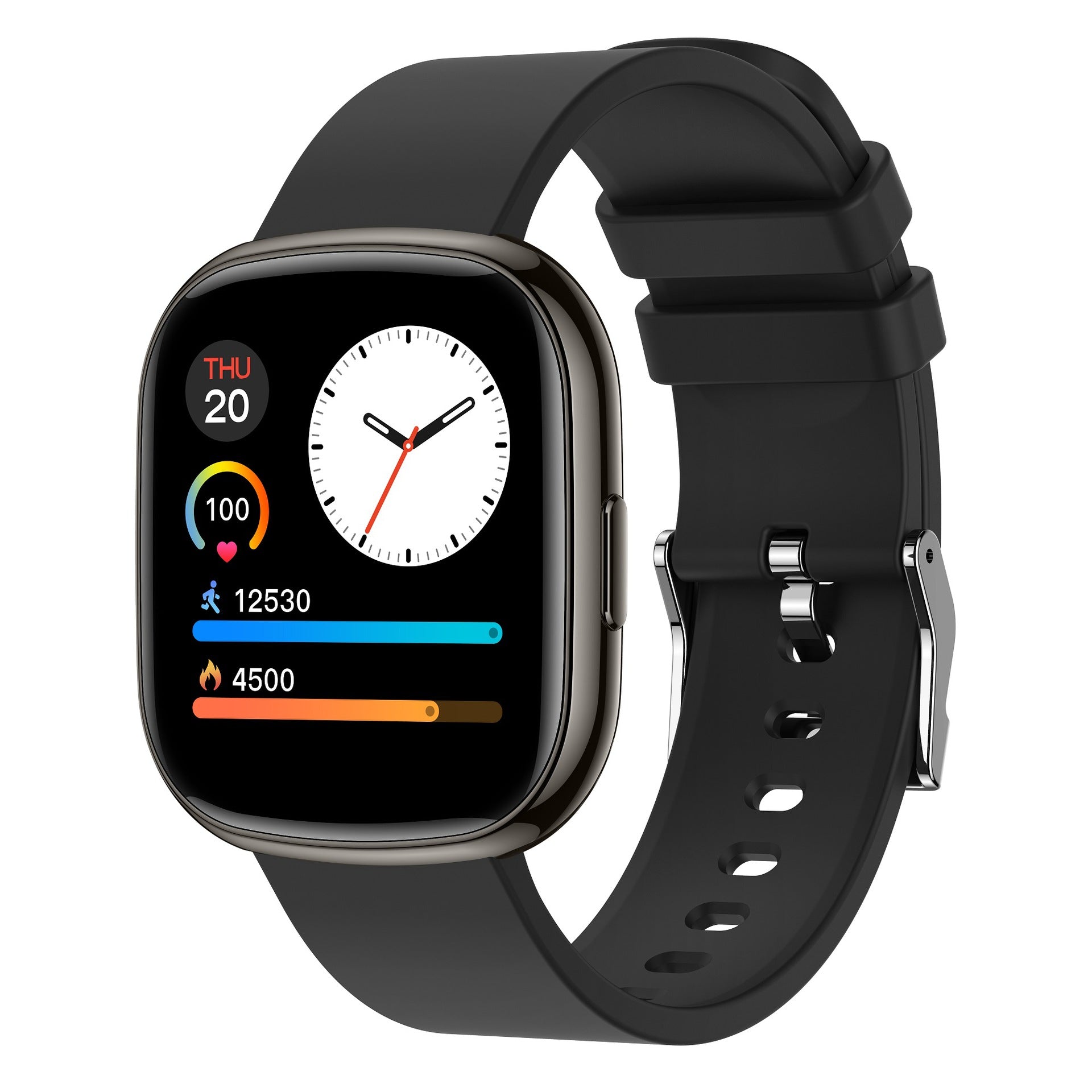 P52 Smart Watch with Heart Rate and Blood Oxygen Monitoring