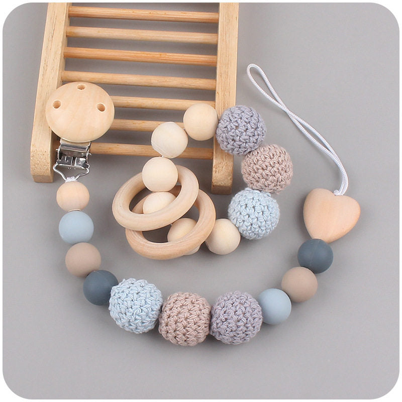 Pacifier clip anti-loss chain