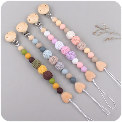 Pacifier clip anti-loss chain