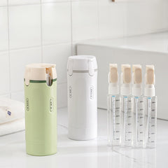 4-in-1 Dispenser Beige 1pc ENLabel