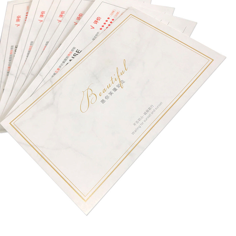 Packaging card