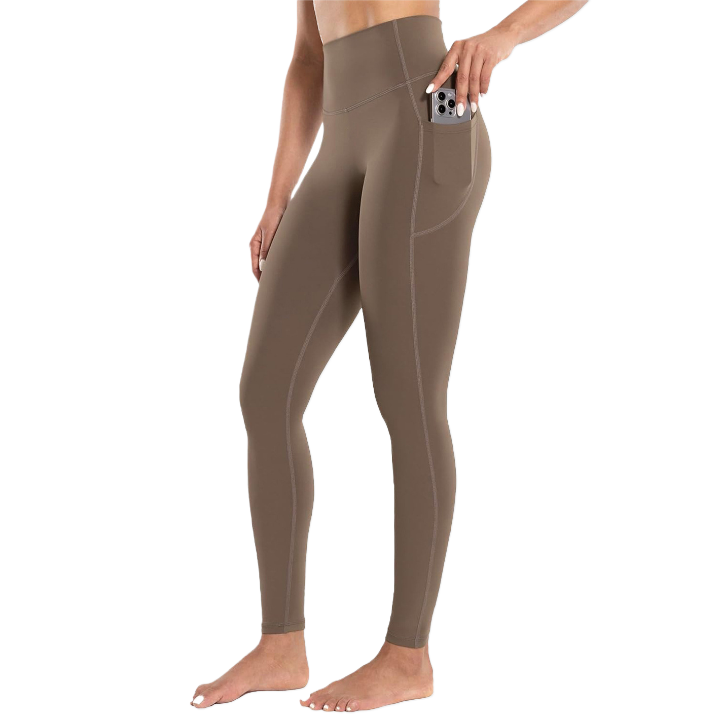 Padded running fitness pants
