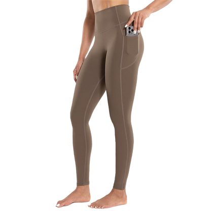 Padded running fitness pants