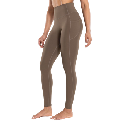 Padded running fitness pants