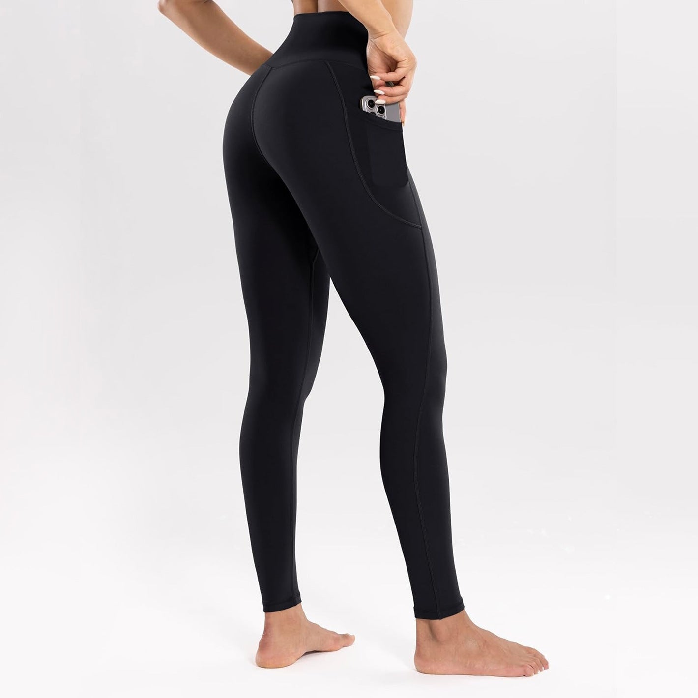 Padded running fitness pants