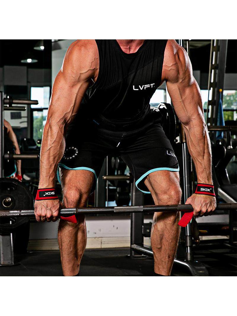 Padded Weight Lifting Training Gloves with Wrist Support