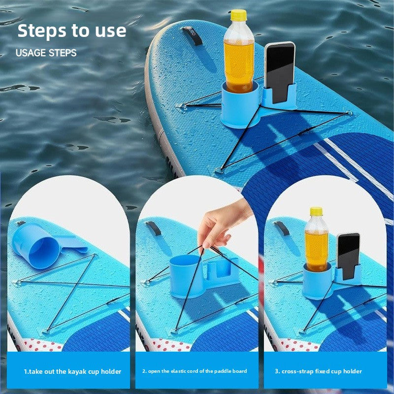 Paddle Plate Cup Holder