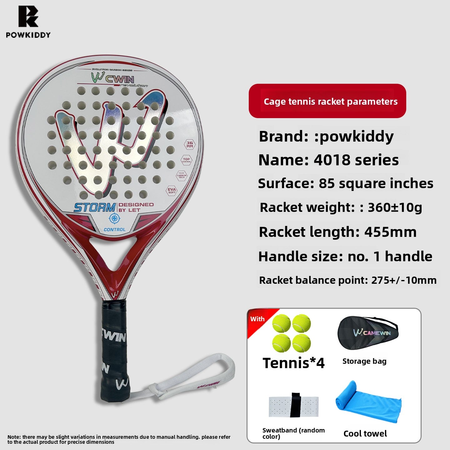 Padel Racket 12K Carbon Fiber Material Adult Professional Cage-Type Student Entry-Level Competition Beach Racket