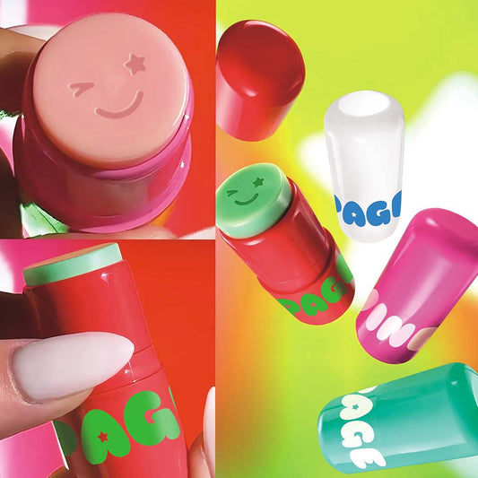 Page Vine Smiley Face Lip Balm Moisturizing Care