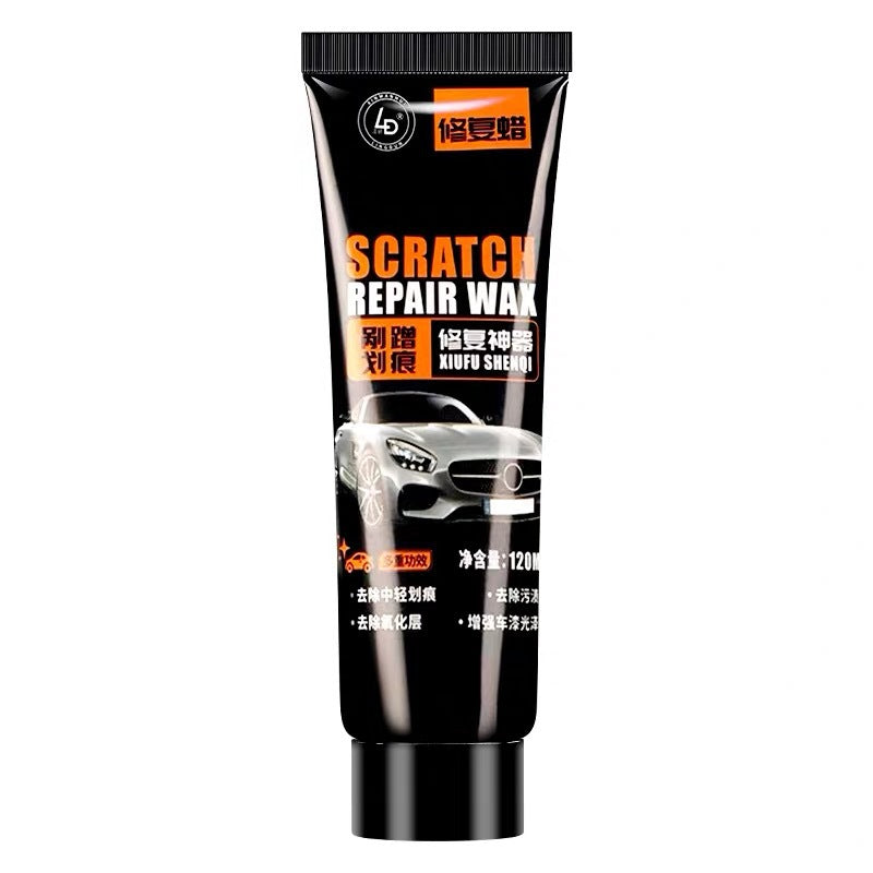 Paint scratch wax