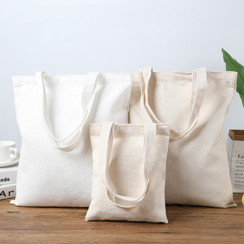 Painted Canvas Tote Bag