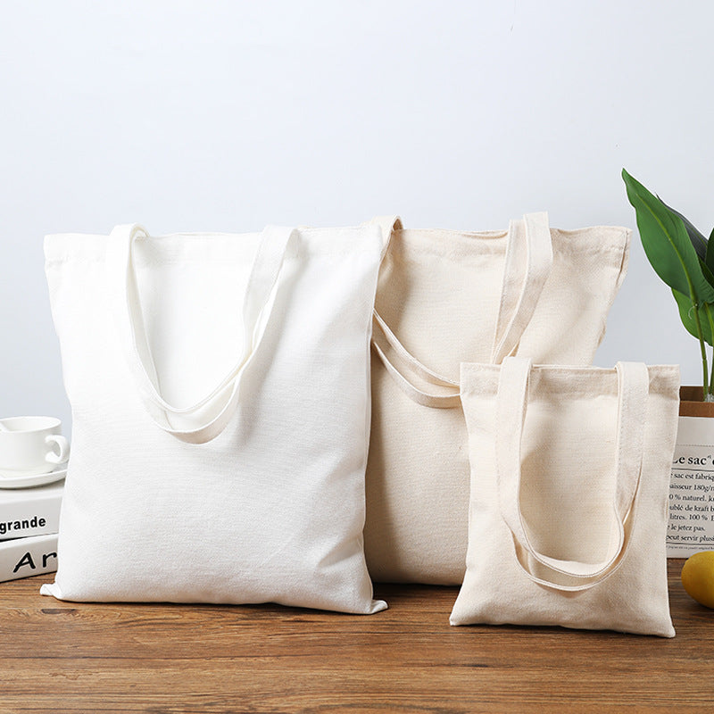 Painted Canvas Tote Bag