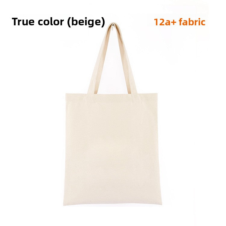 Painted Canvas Tote Bag