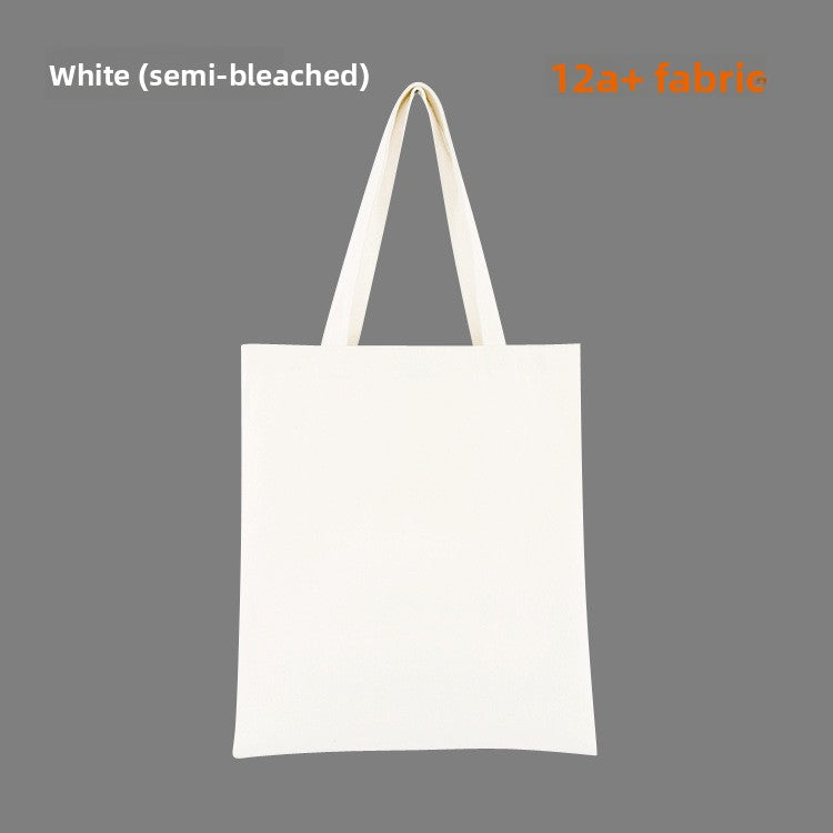 Painted Canvas Tote Bag