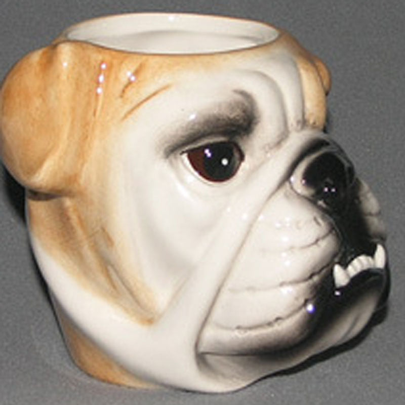 Painted ceramic water cup