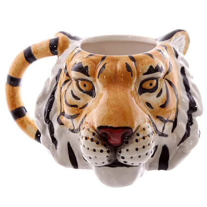 Painted ceramic water cup