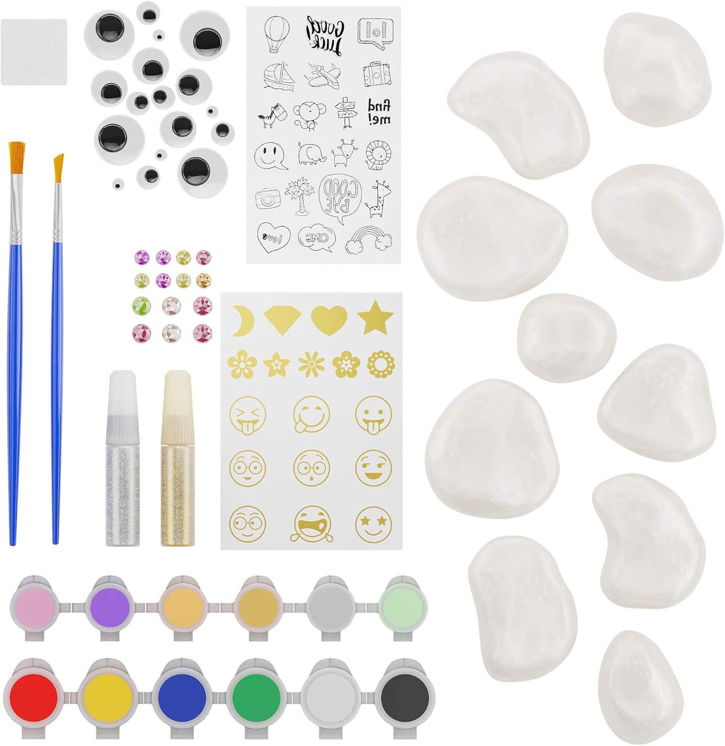 Painted Decorative Stones