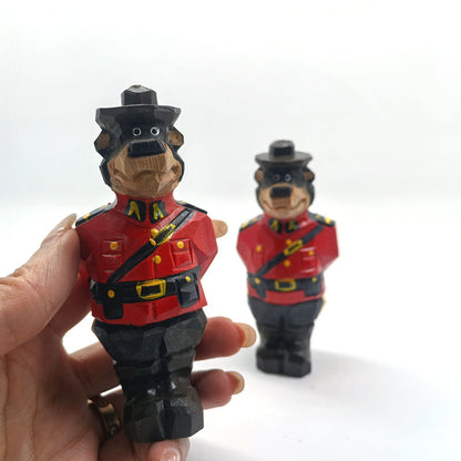 Painted wooden figurines