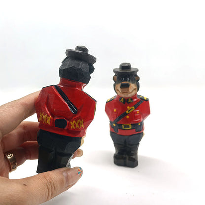 Painted wooden figurines