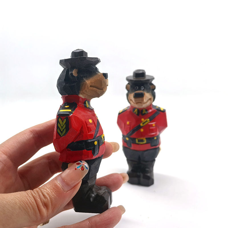 Painted wooden figurines