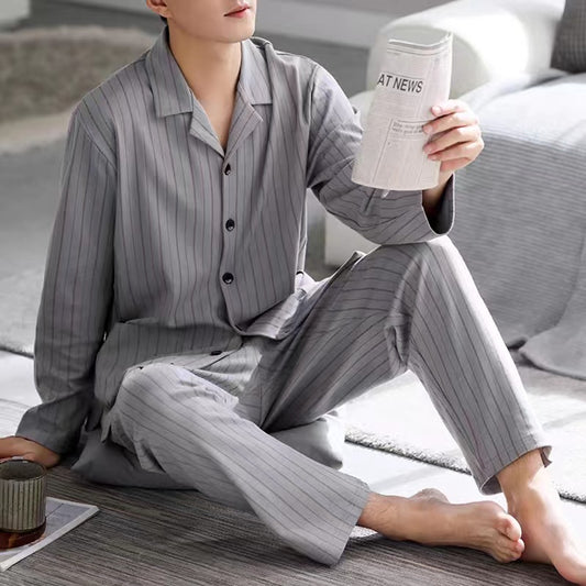 Pajamas Men's Long-sleeved