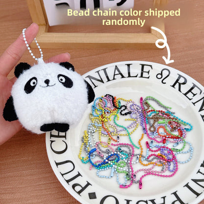 Panda doll keychain pendant