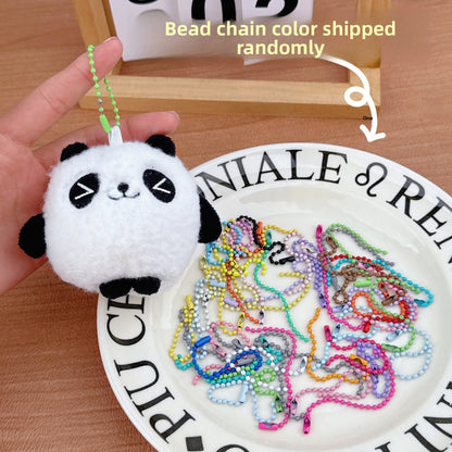 Panda doll keychain pendant