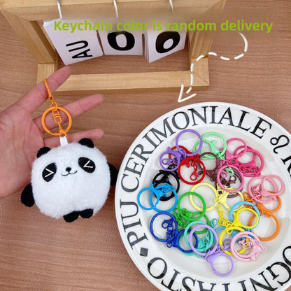 Panda doll keychain pendant
