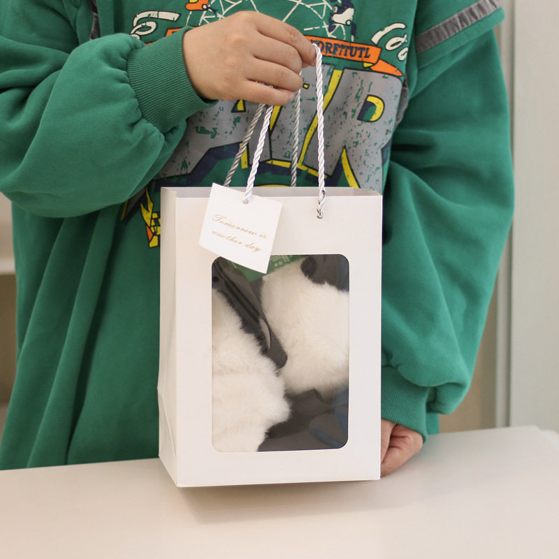 Panda Plush Backpack Doll
