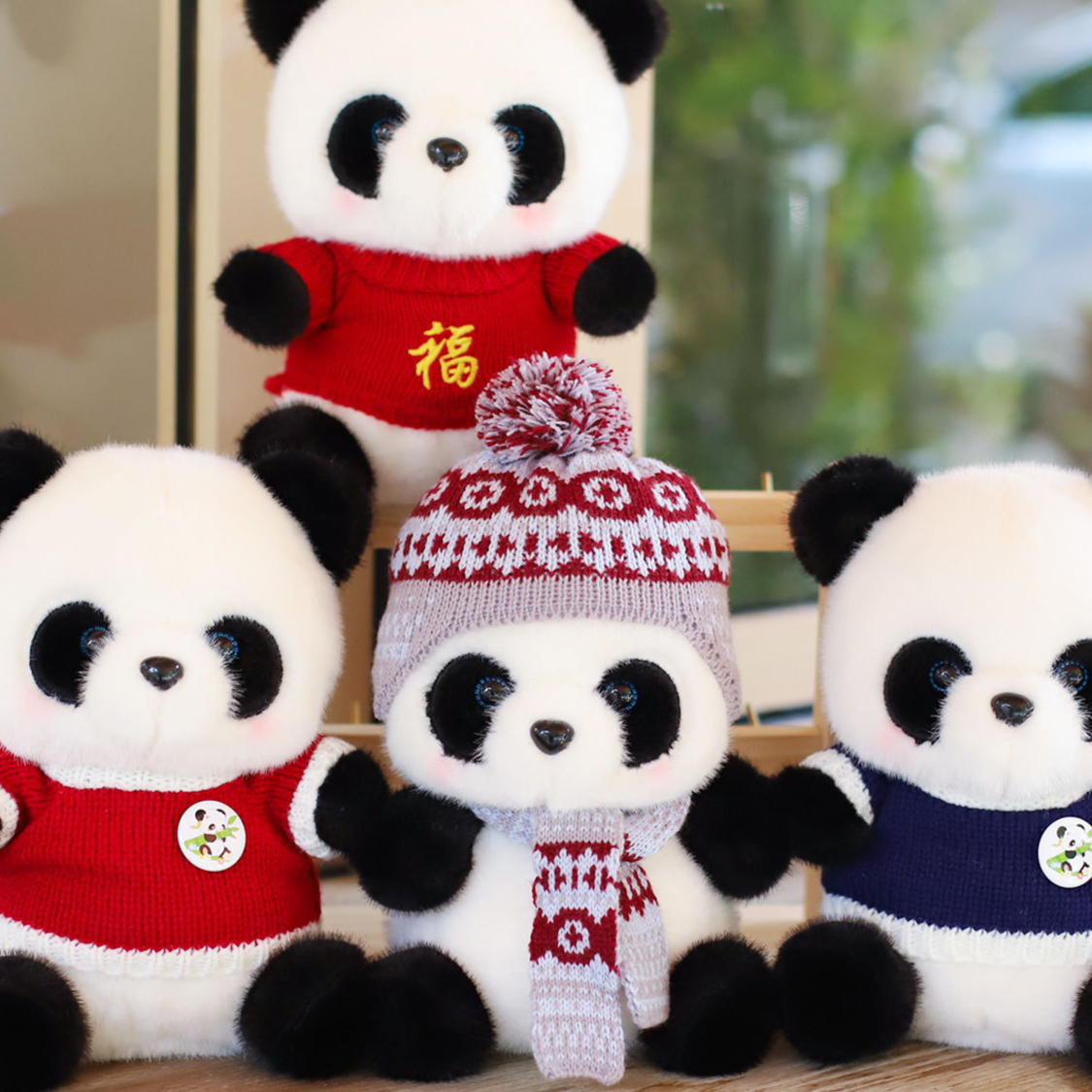 Panda plush toy