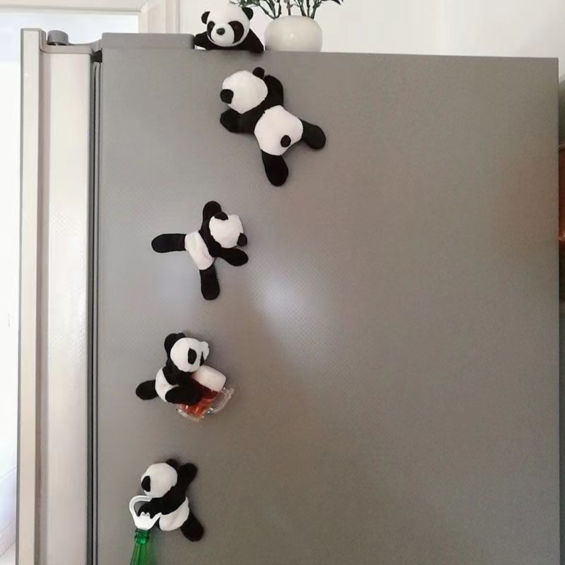 Panda refrigerator magnet